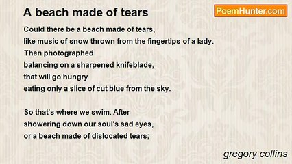 gregory collins - A beach made of tears