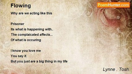 Lynne . Tosh. - Flowing