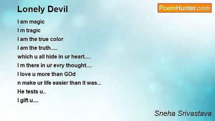 Sneha Srivastava - Lonely Devil