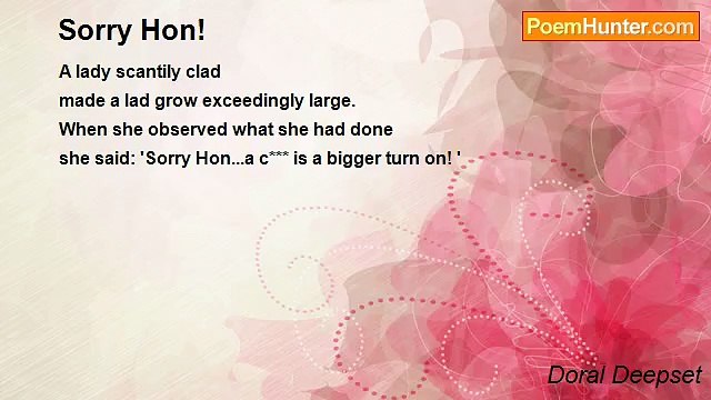 Doral Deepset - Sorry Hon!