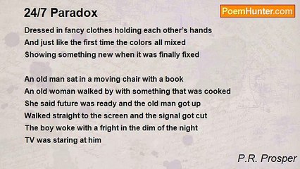 P.R. Prosper - 24/7 Paradox
