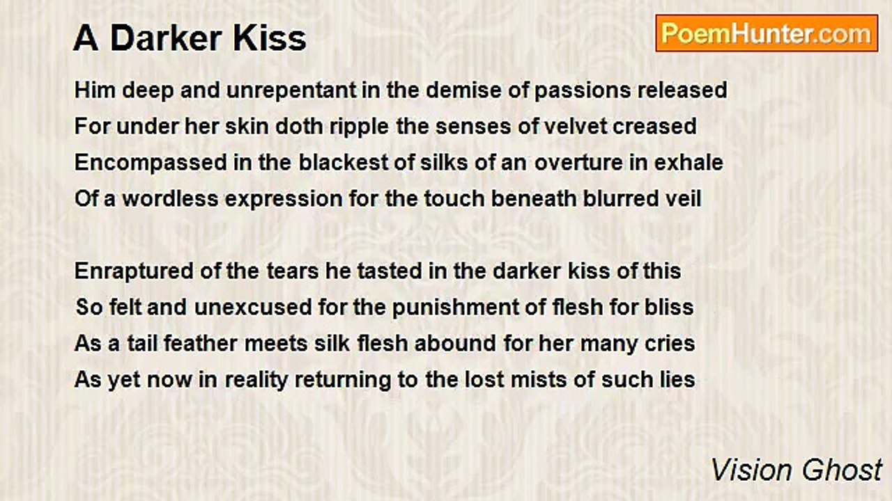 Vision Ghost - A Darker Kiss