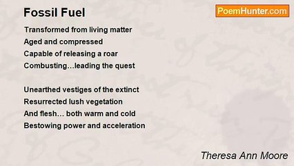 Theresa Ann Moore - Fossil Fuel