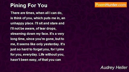 Audrey Heller - Pining For You
