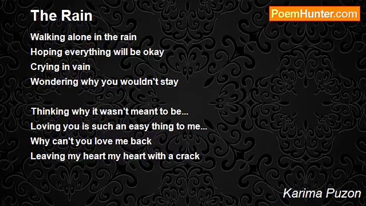 Karima Puzon - The Rain