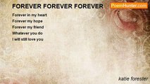 katie forester - FOREVER FOREVER FOREVER
