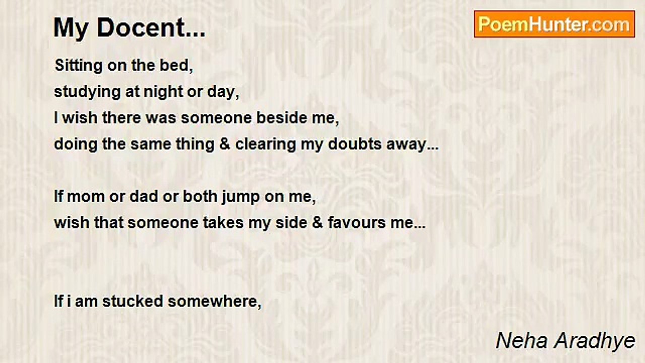 Neha Aradhye - My Docent...