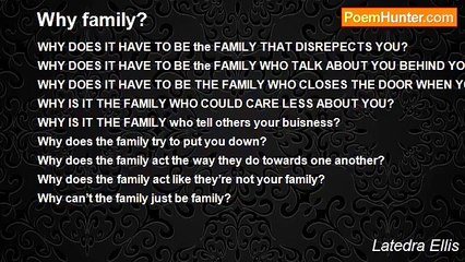 Latedra Ellis - Why family?