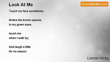 Lonnie Hicks - Look At Me