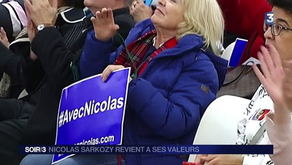 VIDÉO. Nicolas Sarkozy revient à ses valeurs