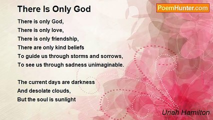 Uriah Hamilton - There Is Only God