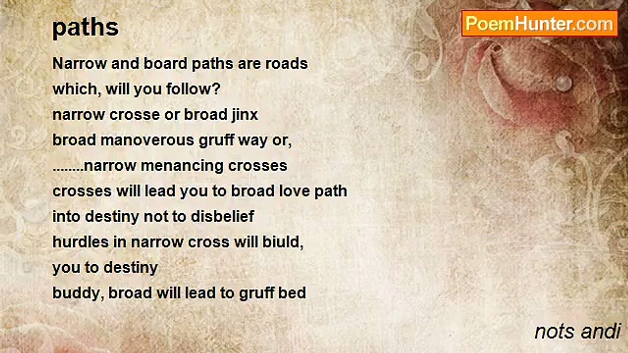 nots andi - paths