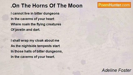 Adeline Foster - .On The Horns Of The Moon