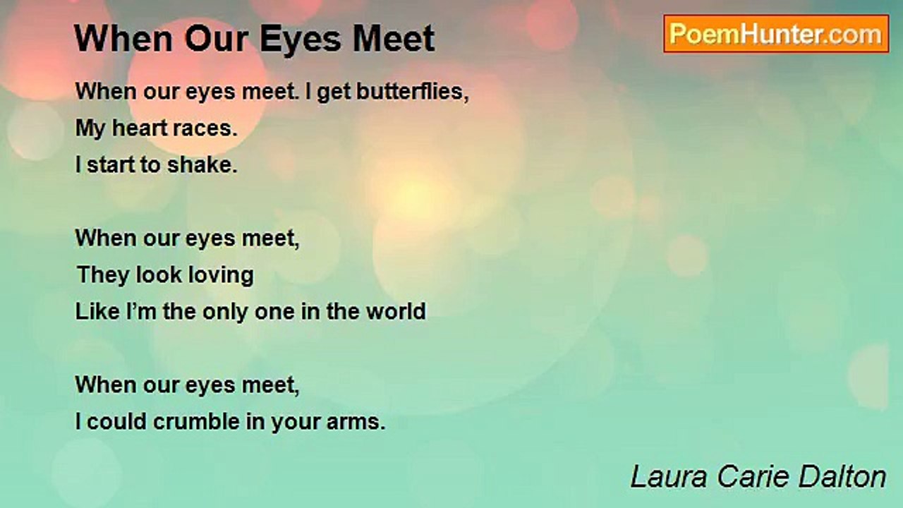 Laura Carie Dalton - When Our Eyes Meet