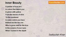Sadiqullah Khan - Inner Beauty