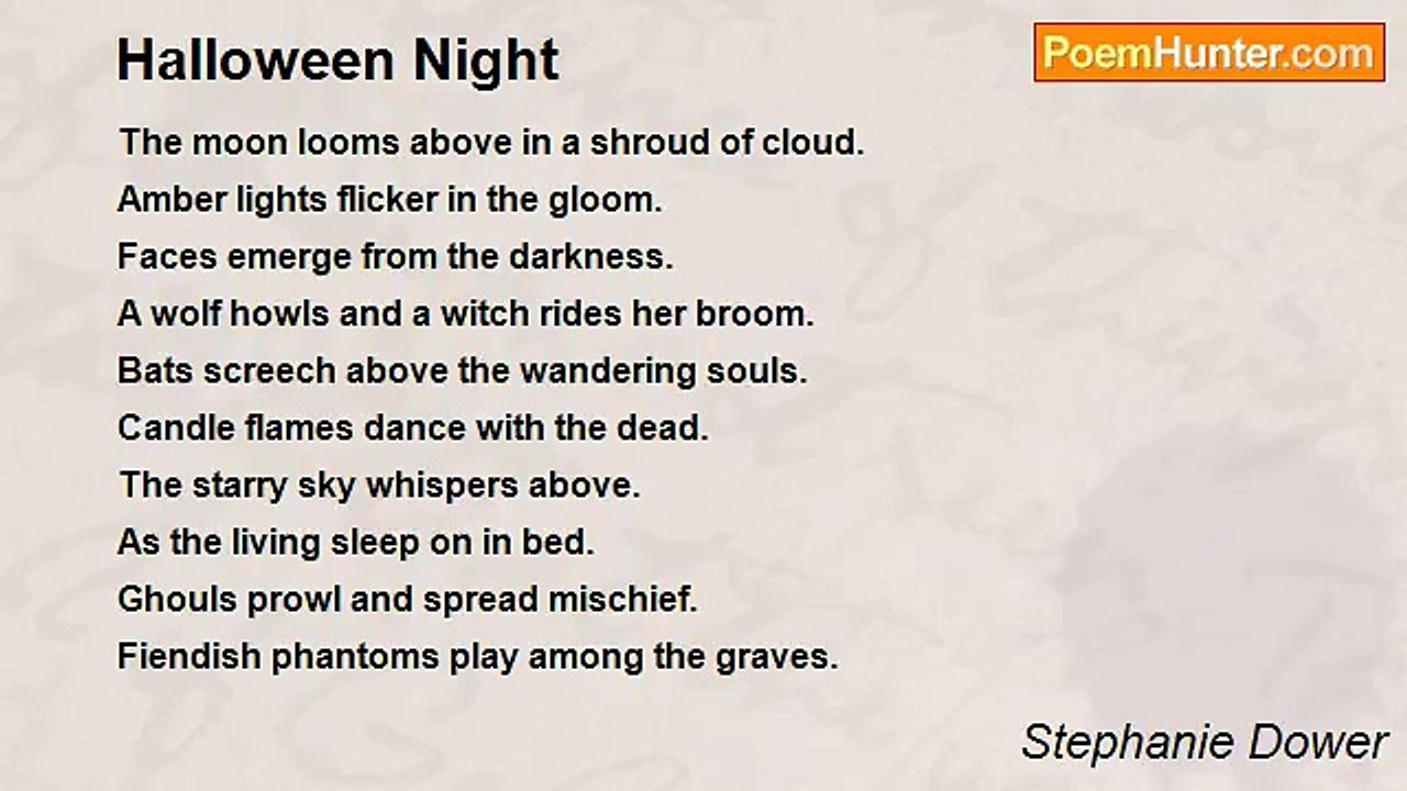 Stephanie Dower - Halloween Night