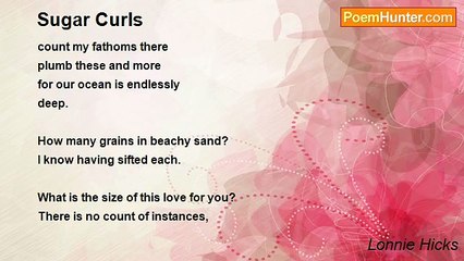 Lonnie Hicks - Sugar Curls