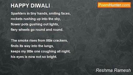 Reshma Ramesh - HAPPY DIWALI