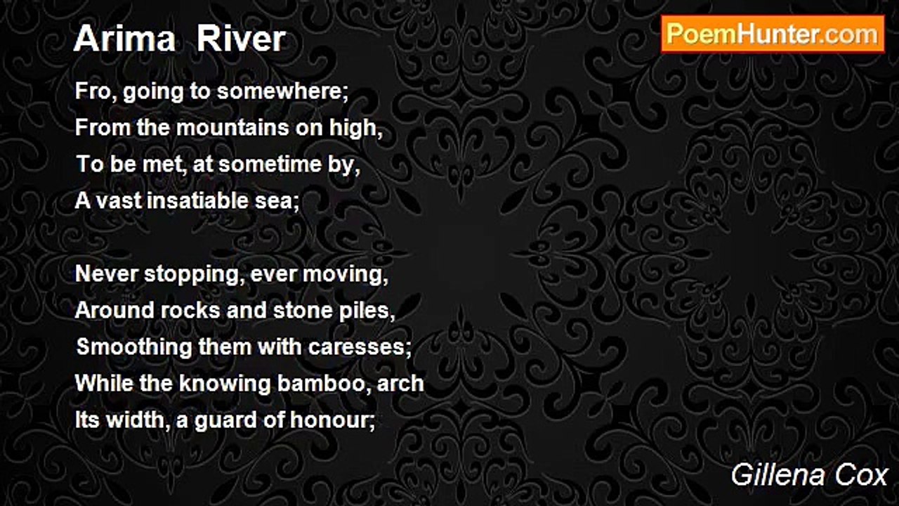 Gillena Cox - Arima  River