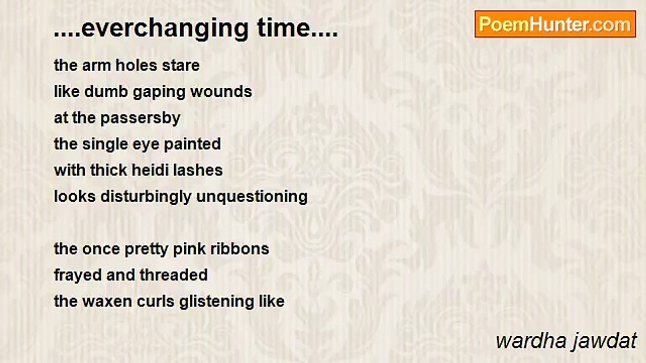 wardha jawdat - ....everchanging time....