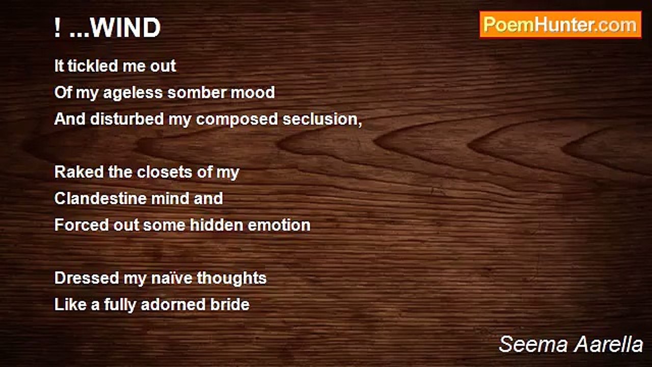 Seema Aarella - ! ...WIND