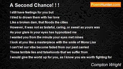 Compton Wright - A Second Chance! ! !
