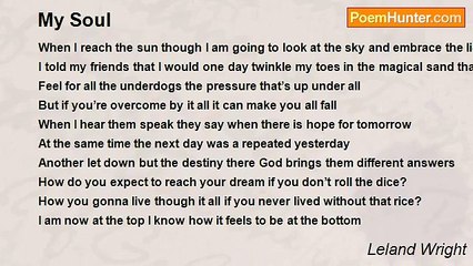 Leland Wright - My Soul