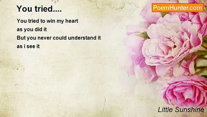 Little Sunshine - You tried....