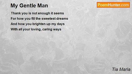 Tia Maria - My Gentle Man