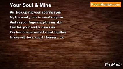 Tia Maria - Your Soul & Mine