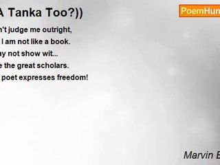 Marvin Brato Sr - ((A Tanka Too?))