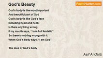 Asif Andalib - God’s Beauty