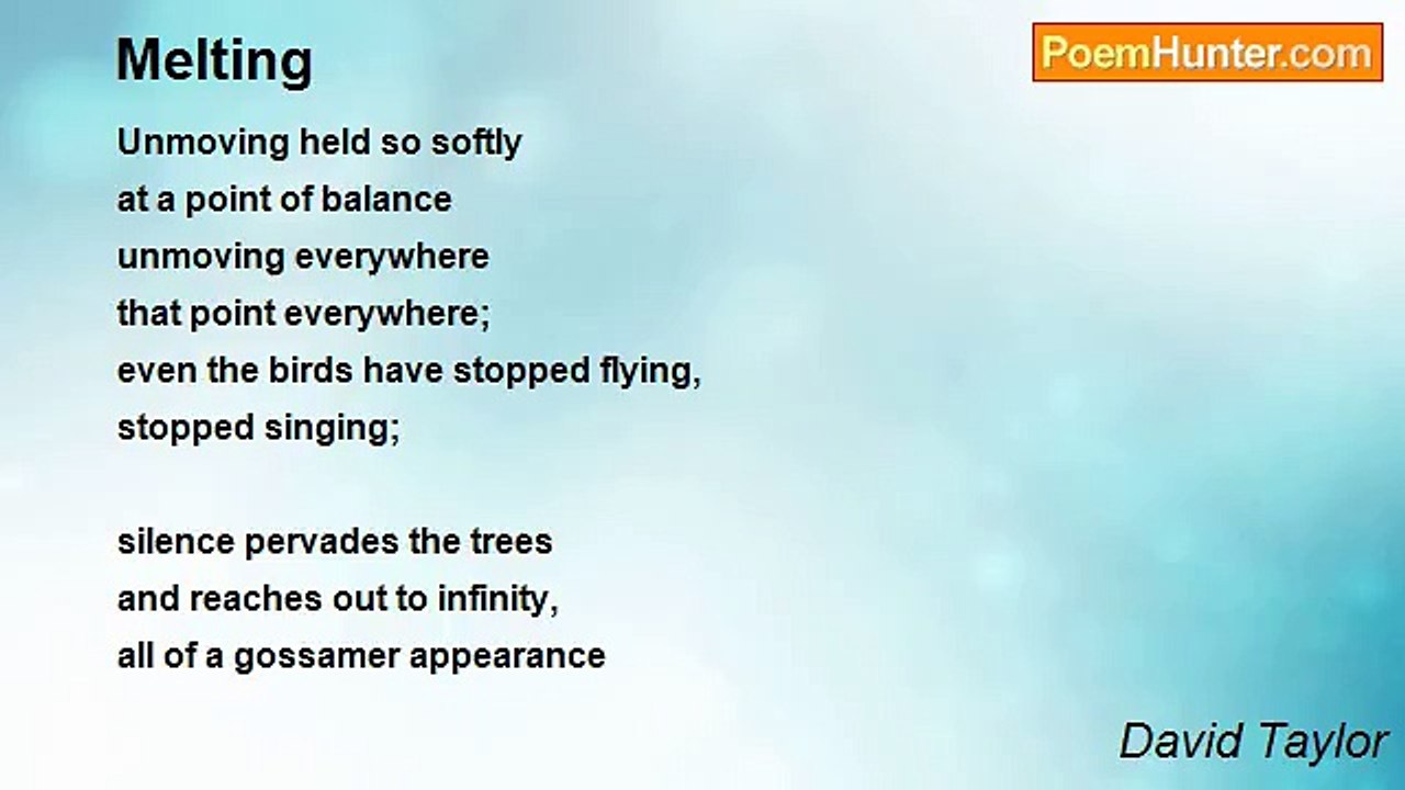 David Taylor - Melting
