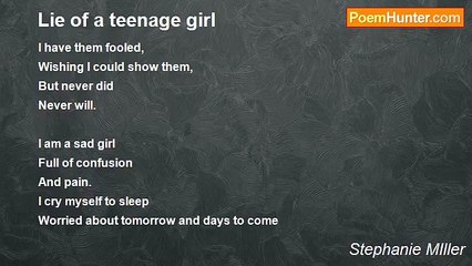 Stephanie MIller - Lie of a teenage girl