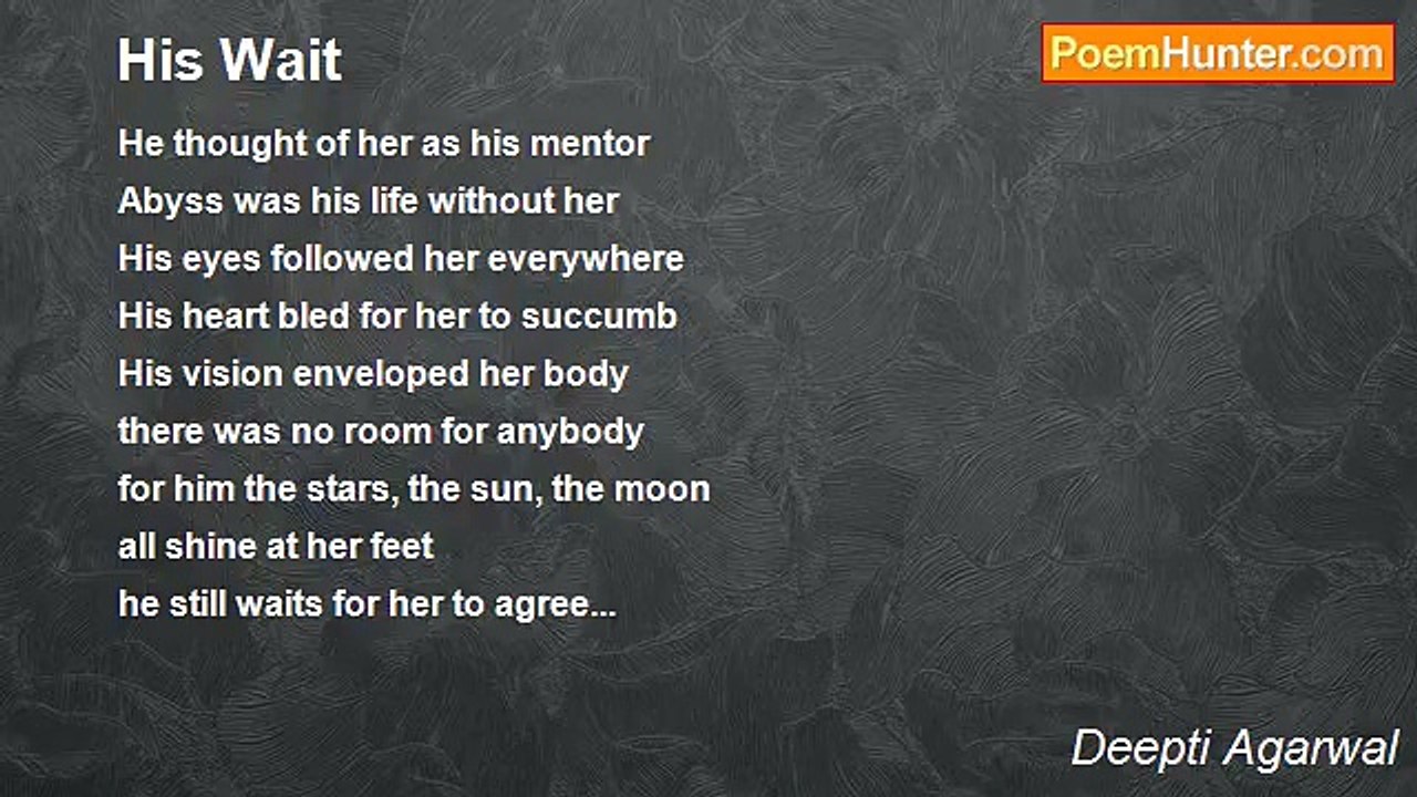 Deepti Agarwal - His Wait