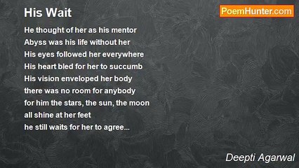 Deepti Agarwal - His Wait