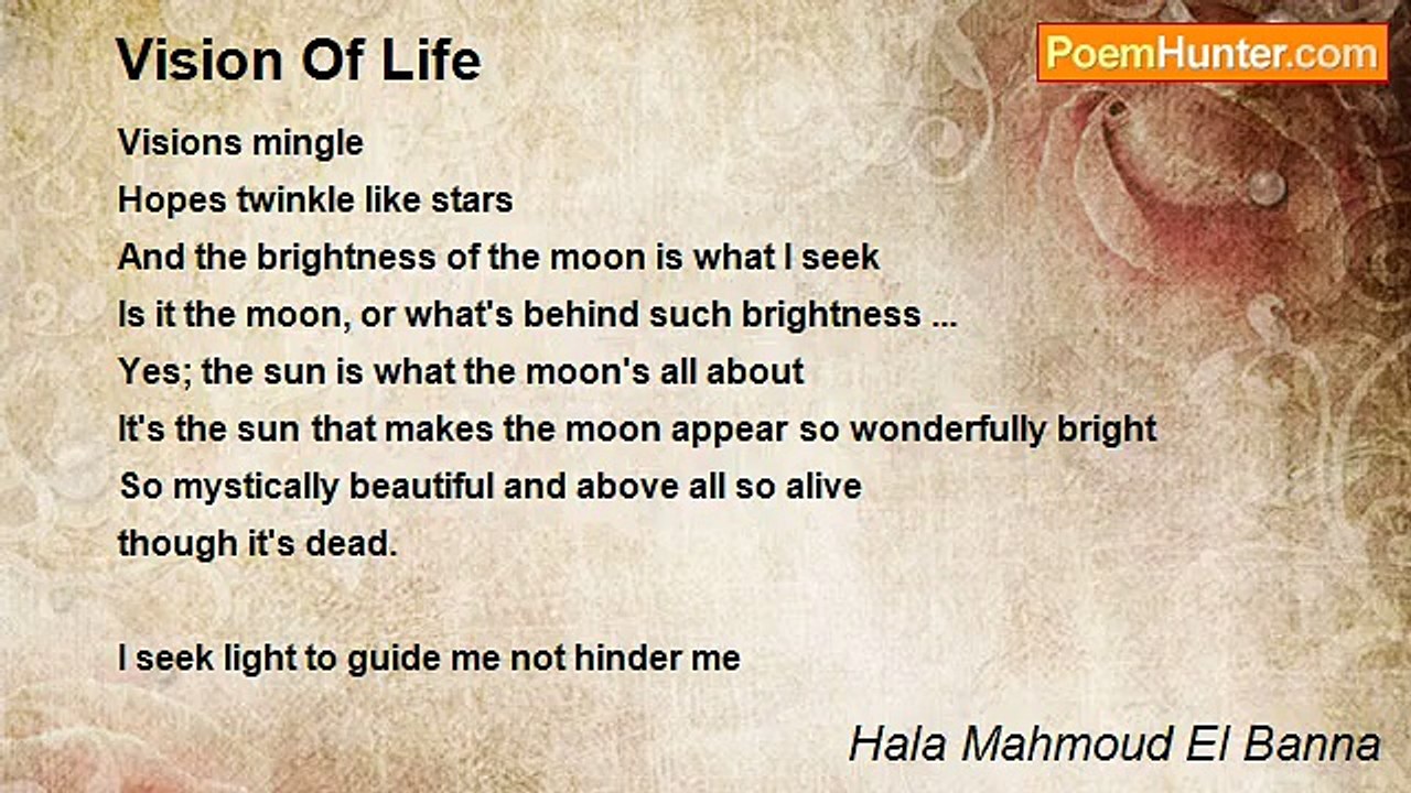 Hala Mahmoud El Banna - Vision Of Life