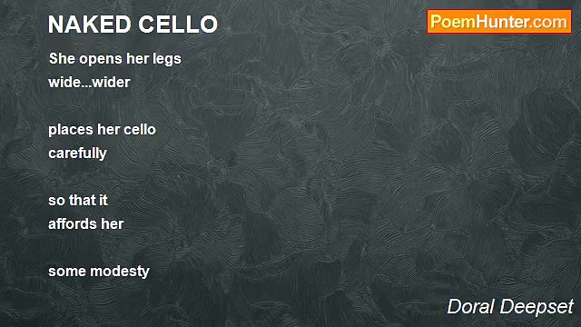 Doral Deepset - NAKED CELLO