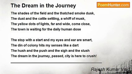Rajesh Kumar Vaid - The Dream in the Journey