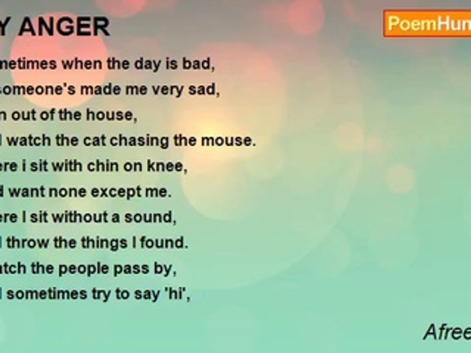 Afreen Khan - MY ANGER