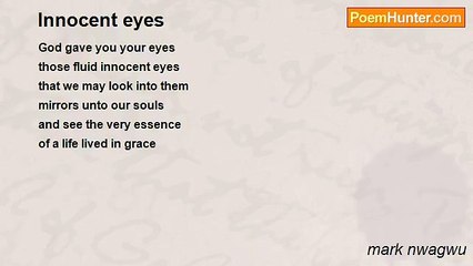 mark nwagwu - Innocent eyes
