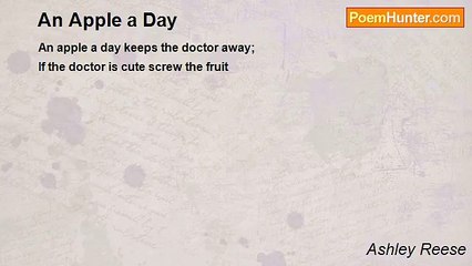 Ashley Reese - An Apple a Day