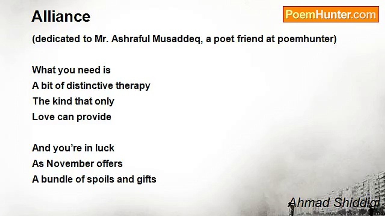 Ahmad Shiddiqi - Alliance
