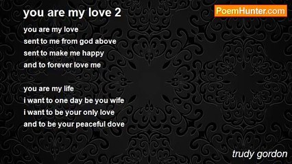 trudy gordon - you are my love 2