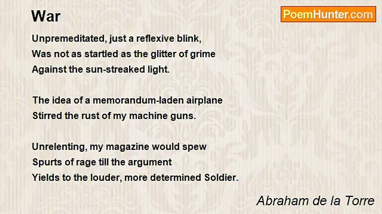 Abraham de la Torre - War