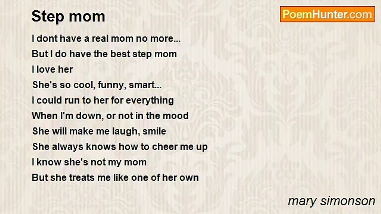 mary simonson - Step mom
