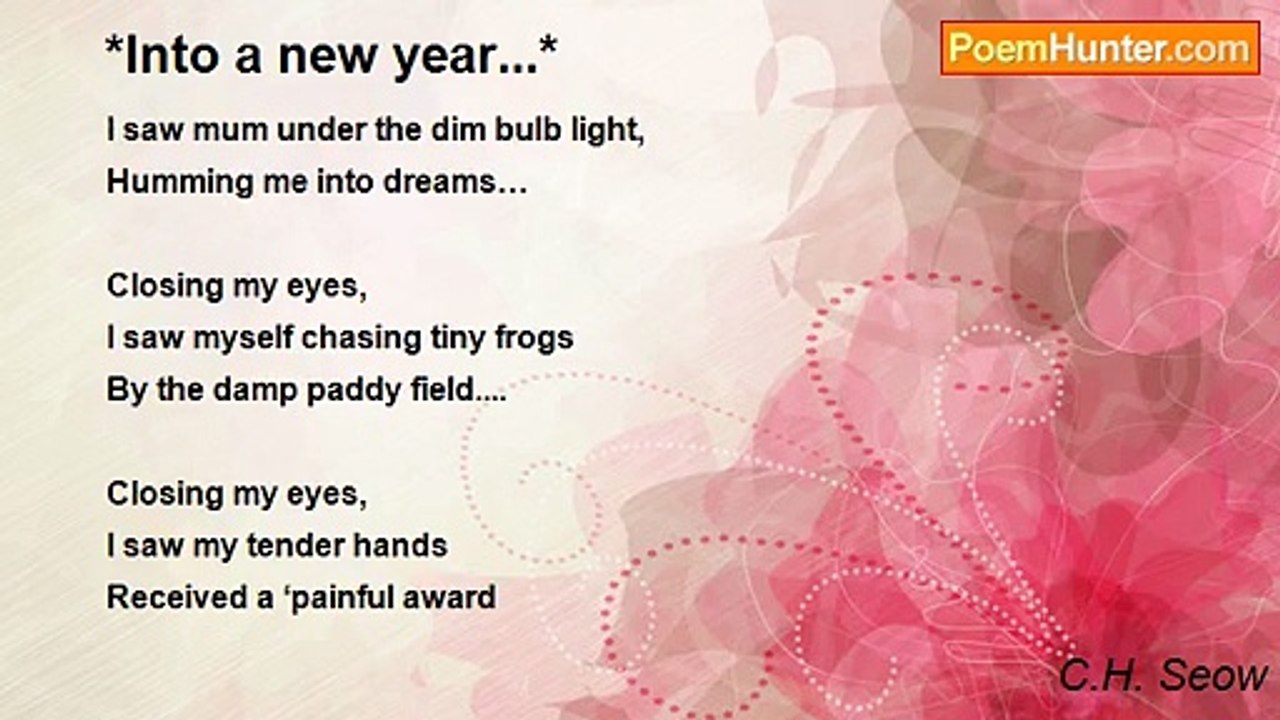 C.H. Seow - *Into a new year...*