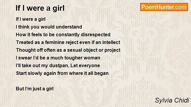 Sylvia Chidi - If I were a girl