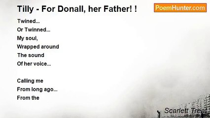 Scarlett Treat - Tilly - For Donall, her Father! !