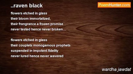 wardha jawdat - ..raven black